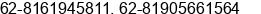 Mobile number of Mr. Robert Yu at Jakarta