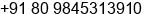 Phone number of Mr. Shaktidhar Nayak at Bangalore
