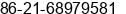 Phone number of Ms. Jenny Zhao at Shanghai