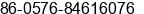 Phone number of Mr. james hunag at taizhou
