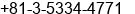 Phone number of Ms. Yasuko Hashimoto at Shibuya-ku