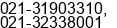 Phone number of Ms. Widyawati at Senen
